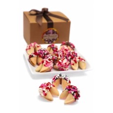 Espolvorear corazón Fortune Cookie caja de regalo
