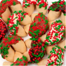 Galletas de la suerte gourmet de bayas de acebo - ENVOLTURAS INDIVIDUALES "A GRANEL"