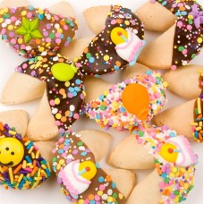 Feliz Cumpleaños mano-sumergidas Gourmet fortuna Cookies- envuelta individualmente "a granel"