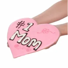 Gigante # 1 Mamá Corazón en forma de galleta de azúcar