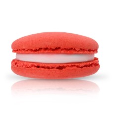 Macaron de terciopelo rojo - Individual