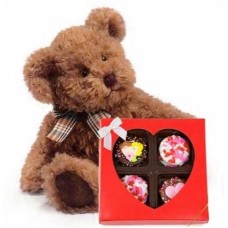 Lil "Bear"-Er Of Sweetheart Belga Chocolate Oreos®