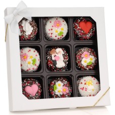 Caja de 9 galletas Oreo boda