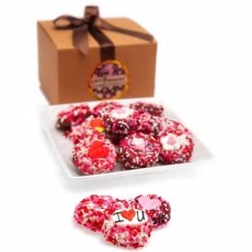 El chocolate belga romántica Oreos- Gourmet Caja de regalo