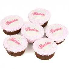 Bocaditos de brownie con logo - Redondos - Envueltos individualmente