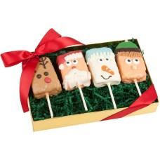 Palitos crujientes navideños - JUEGO DE REGALO DE 4