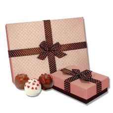 Romántica belga Trufa de la torta Bons- la caja del caramelo de 9