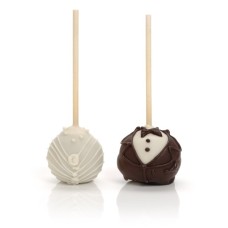 La novia y el novio Pastel Stix (10 corridas)
