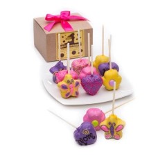 Cake Pops para el Día de la Madre - Caja de regalo de 6 unidades