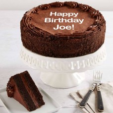 Tarta de chocolate personalizada de 25 cm