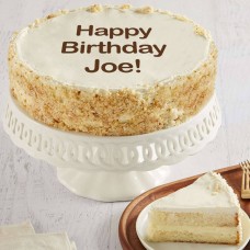 Pastel de vainilla personalizado de 25 cm