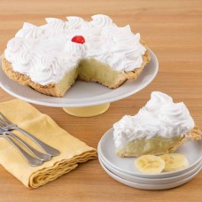 Tarta de crema de plátano