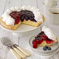 Tarta de queso y frutos rojos