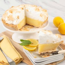 Tarta de limón y merengue