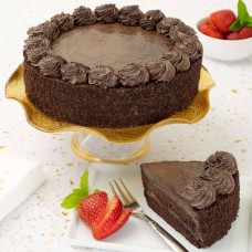 Pastel de doble chocolate sin gluten