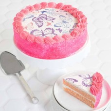 Pastel de mariposa