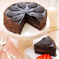 Tarta de mousse de chocolate