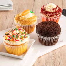 Paquete de 4 cupcakes gigantes favoritos