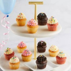 Mini cupcakes de cumpleaños
