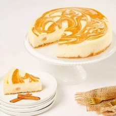Tarta de queso de calabaza