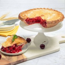 Pastel de cerezas ácidas