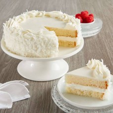 Pastel de crema de coco
