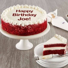 Pastel de chocolate Red Velvet personalizado