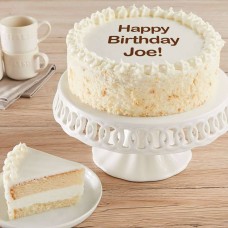Pastel de vainilla personalizado