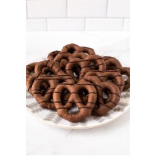 Caja de regalo de pretzels cubiertos de chocolate - 12 pretzels gourmet
