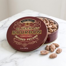 Lata de nueces pecanas con bourbon de 14 oz.