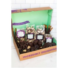 Caja de regalo de chocolate negro Double Decadence - Surtido gourmet de 42 piezas