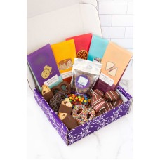 Caja de regalo de barra de chocolate nostálgica