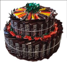 Pastel de barra de chocolate