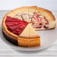 Muestra de pastel de queso de frutas - 9 pulgadas