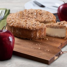 Pastel de queso Apple Crunch caramelo - 9 pulgadas