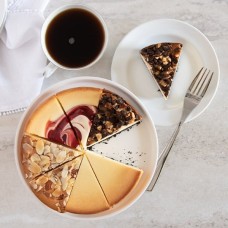 Muestra de pastel de queso gourmet - 6 pulgadas