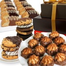 El chocolate belga sumergió la Torre de la galleta