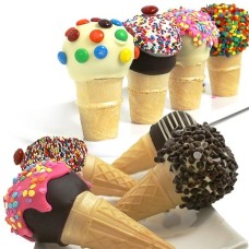 Ice Cream Cone Cake Pops