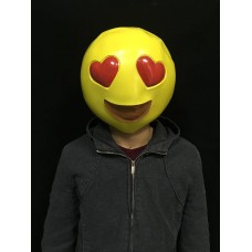 Emoji corazón máscara de ojos de látex