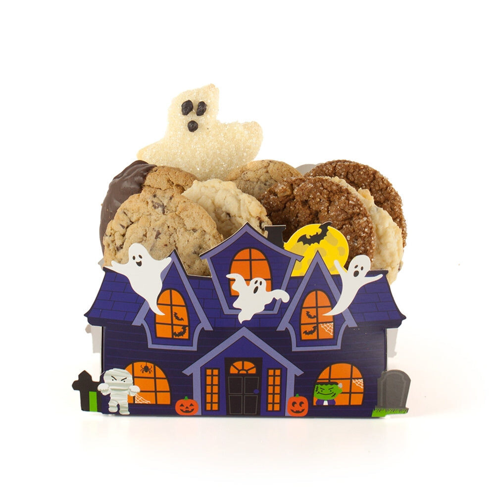 Galletas de Casa Embrujada (8 GALLETAS Y 1 FANTASMA)