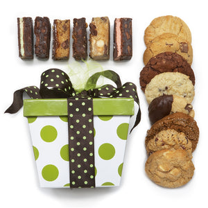 Crea tu propio paquete de 8 galletas y 6 brownies de regalo