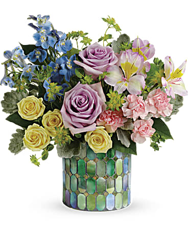 Ramo de flores de vidrieras (estándar)