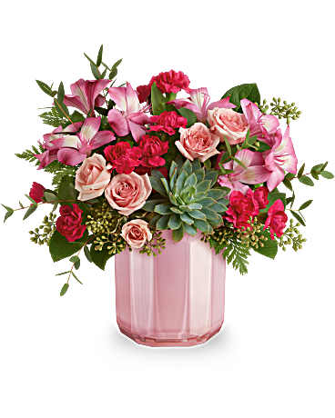 Ramo Resplandor Rosado (Estándar)