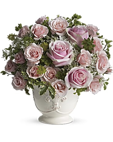 Claveles parisinos con rosas (estándar)