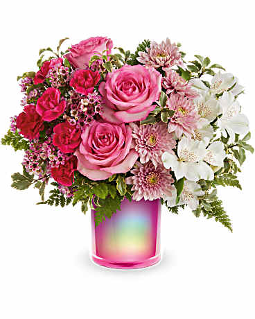 Ramo de flores Gemstone Radiance de Giftblooms (Estándar)