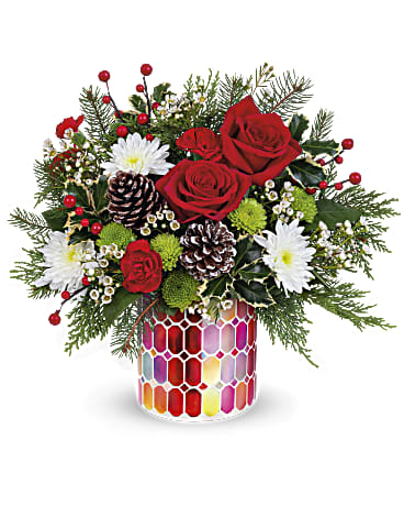Ramo Giftblooms Merriest Season (Estándar)