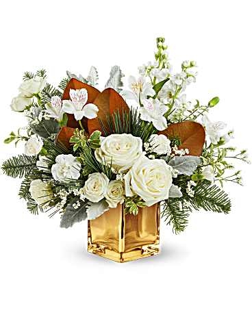 Ramo Golden Glitz de Giftblooms (Estándar)