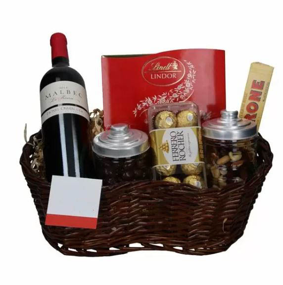 Canasta de Malbec y Chocolate