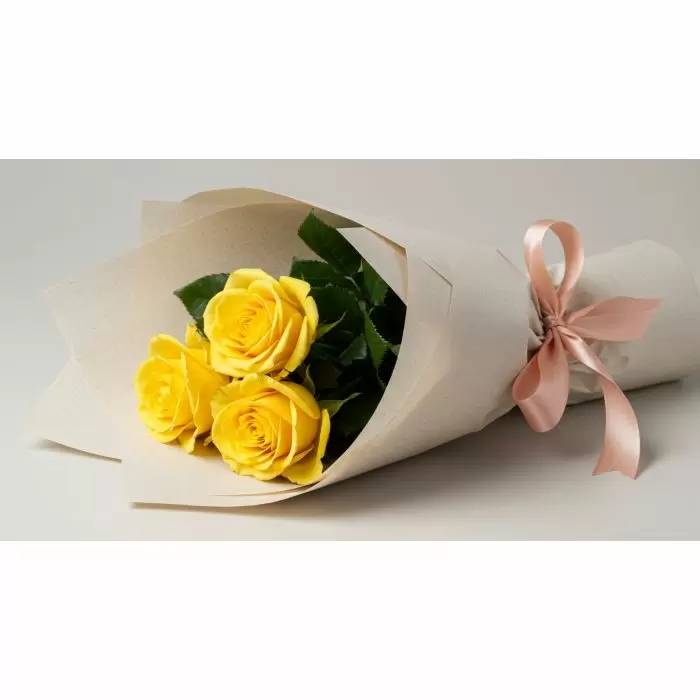 3 Rosas Amarillas