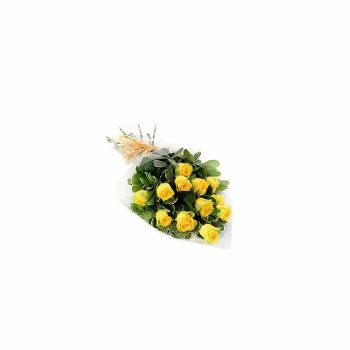 Docena de rosas amarillas